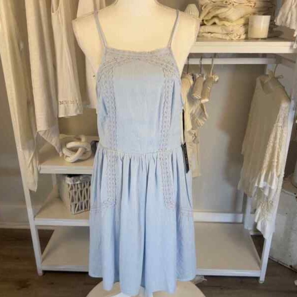 NWT Altar'd state blue feminine dress